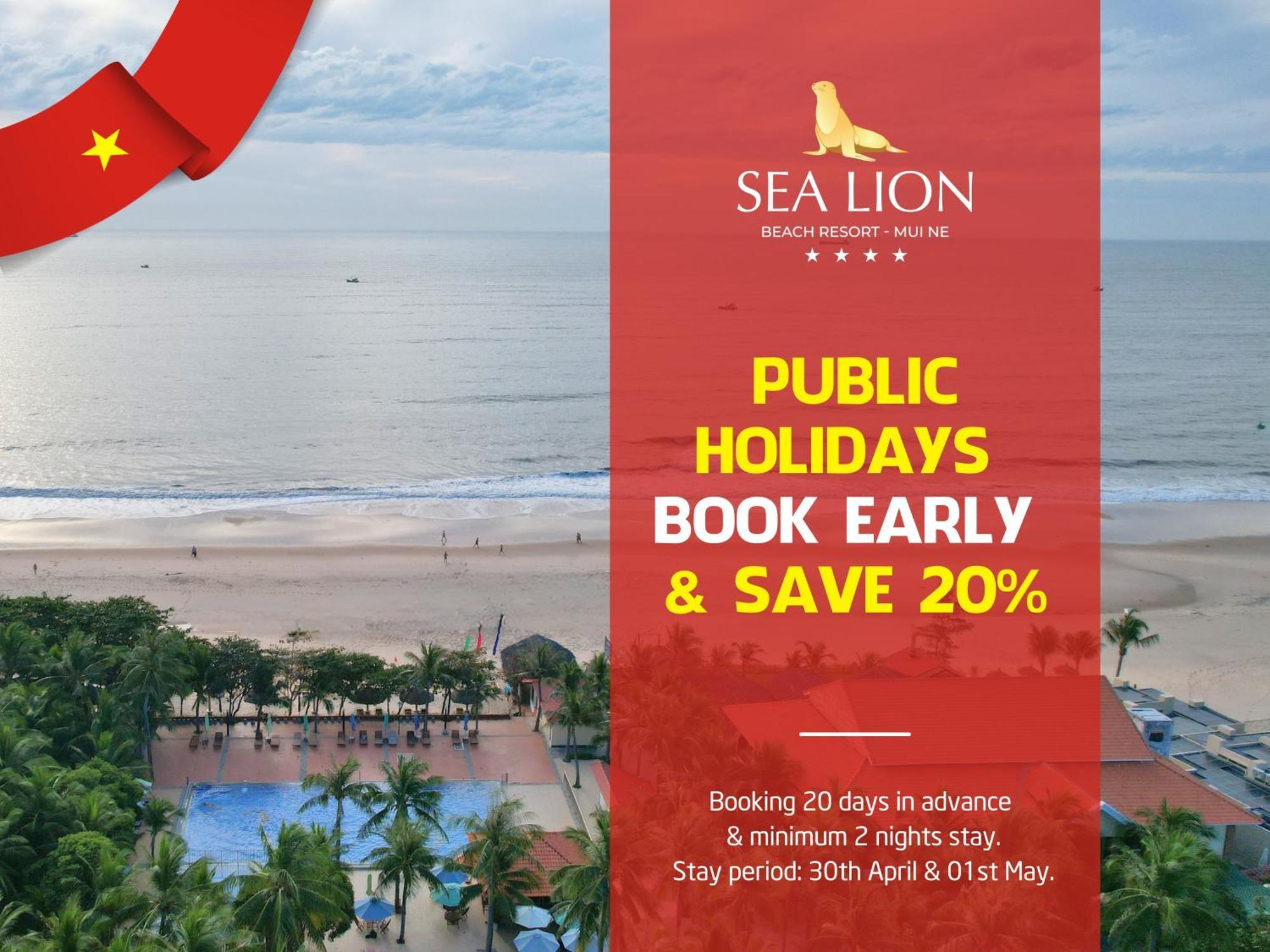 Sea Lion Beach Resort Mui Ne Exterior photo